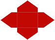 Firecracker Red Pochette Style A4 (5 1/8 x 7 1/8) - 10/Pk