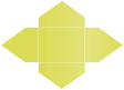 Lime Pochette Style A4 (5 1/8 x 7 1/8) - 10/Pk