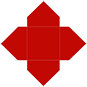 Firecracker Red Pochette Style A5 (5 1/2 x 5 1/2) - 10/Pk