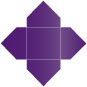 Purple Pochette Style A5 (5 1/2 x 5 1/2) - 10/Pk