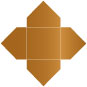 Cognac Pochette Style A5 (5 1/2 x 5 1/2) - 10/Pk