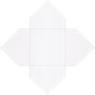 Linen Solar White Pochette Style A5 (5 1/2 x 5 1/2) - 10/Pk