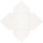 Linen Natural White Pochette Style A5 (5 1/2 x 5 1/2) - 10/Pk