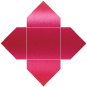 Pink Silk Pochette Style A5 (5 1/2 x 5 1/2) - 10/Pk