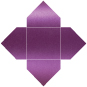 Purple Silk Pochette Style A5 (5 1/2 x 5 1/2) - 10/Pk