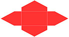 Rouge Pochette Style A6 (3 13/16 x 8 7/8) - 10/Pk