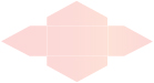 Rose Pochette Style A6 (3 13/16 x 8 7/8) - 10/Pk