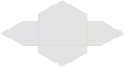 Silver Pochette Style A6 (3 13/16 x 8 7/8) - 10/Pk