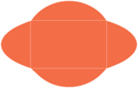 Electric Orange Pochette Style B2 (5 1/2 x 8 1/2) - 10/Pk