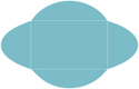 Textured Aquamarine Pochette Style B2 (5 1/2 x 8 1/2) - 10/Pk