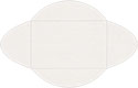 Linen Natural White Pochette Style B2 (5 1/2 x 8 1/2) - 10/Pk