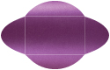 Purple Silk Pochette Style B2 (5 1/2 x 8 1/2) - 10/Pk