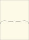 Crest Natural White Pocket Card 5 1/4 x 7 1/4 - 10/Pk