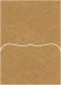Natural Kraft Pocket Card 5 1/4 x 7 1/4 - 10/Pk