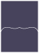 Navy Pocket Card 5 1/4 x 7 1/4 - 10/Pk