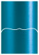 Teal Silk Pocket Card 5 1/4 x 7 1/4 - 10/Pk