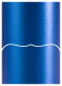 Blue Silk Pocket Card 5 1/4 x 7 1/4 - 10/Pk