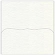 White Pearl Pocket Card 5 3/4 x 5 3/4 - 10/Pk