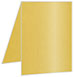 Gold Portrait Card 3 1/2 x 5 - 25/Pk