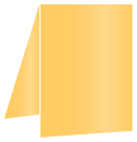 Amber Portrait Card 3 1/2 x 5 - 25/Pk