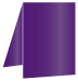 Purple Portrait Card 3 1/2 x 5 - 25/Pk