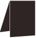 Linen Black Portrait Card 3 1/2 x 5 - 25/Pk