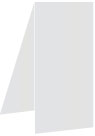 Silver Portrait Card 4 x 9 - 25/Pk
