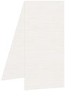 Linen Natural White Portrait Card 4 x 9 - 25/Pk