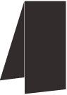Linen Black Portrait Card 4 x 9 - 25/Pk