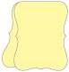 Sugared Lemon Portrait Bracket Card 4 1/4 x 5 1/2 - 10/Pk