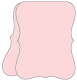 Pink Feather Portrait Bracket Card 4 1/4 x 5 1/2 - 10/Pk