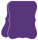 Amethyst Portrait Bracket Card 4 1/4 x 5 1/2 - 10/Pk