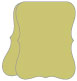 Tropical Green Portrait Bracket Card 4 1/4 x 5 1/2 - 10/Pk