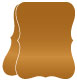 Cognac Portrait Bracket Card 4 1/4 x 5 1/2 - 10/Pk