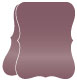 Ruby Portrait Bracket Card 4 1/4 x 5 1/2 - 10/Pk