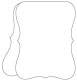Linen Solar White Portrait Bracket Card 4 1/4 x 5 1/2 - 10/Pk