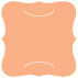 Ginger Slit Bracket Card 6 1/4 x 6 1/4 - 10/Pk