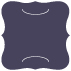 Navy Slit Bracket Card 6 1/4 x 6 1/4 - 10/Pk