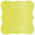 Lime Slit Bracket Card 6 1/4 x 6 1/4 - 10/Pk