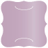 Violet Slit Bracket Card 6 1/4 x 6 1/4 - 10/Pk