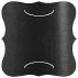 Black Silk Slit Bracket Card 6 1/4 x 6 1/4 - 10/Pk