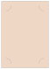 Coral Slit Card 5 1/4 x 7 1/4 - 10/Pk