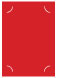 Rouge Slit Card 5 1/4 x 7 1/4 - 10/Pk