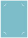 Textured Aquamarine Slit Card 5 1/4 x 7 1/4 - 10/Pk