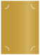 Antique Gold Slit Card 5 1/4 x 7 1/4 - 10/Pk