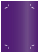Purple Slit Card 5 1/4 x 7 1/4 - 10/Pk