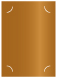 Cognac Slit Card 5 1/4 x 7 1/4 - 10/Pk