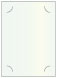 Metallic Aquamarine Slit Card 5 1/4 x 7 1/4 - 10/Pk