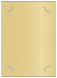 Gold Pearl Slit Card 5 1/4 x 7 1/4 - 10/Pk