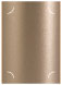 Pearl Silk Slit Card 5 1/4 x 7 1/4 - 10/Pk
